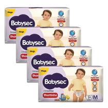 KIT 4 Fralda Calça Babysec Premium Mega Shortinho Pants - Todos os Tamanhos KIT 4 Fralda Calça Babysec Premium Mega Shortinho Pants - Todos os Tamanhos