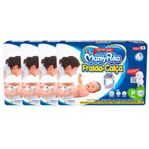 KIT 4 FRALDA CALCA MAMYPOKO SUPER SECA P/46un (AZUL)