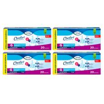 Kit 4 Fralda Geriátrica Tena Confort Tamanho G 20 Unidades