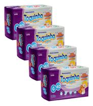 Kit 4 Fralda Infantil Bebe Toquinho Diguinho Atacado Barato
