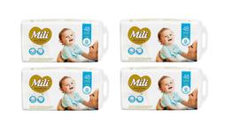 Kit 4 Fralda Infantil Love & Care G Mega 48 Unidades - Mili Kit 4 Fralda Infantil Love & Care G Mega 48 Unidades - Mili