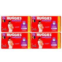 Kit 4 Fralda Roupinha Huggies Supreme Care Tamanho M 80 Unidades Descartáveis
