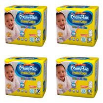 Kit 4 Fraldas Calça MamyPoko Dia e Noite Tamanho "G" com 16 Unidades cada