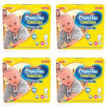Kit 4 Fraldas-Calça Mamypoko Dia&Noite Roupinha "M" c/58 Unidades cada