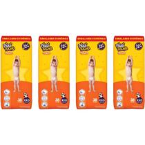 KIT 4 Fraldas Descartáveis Piquitucho Hiper - Todos os Tamanhos KIT 4 Fraldas Descartáveis Piquitucho Hiper - Todos os Tamanhos