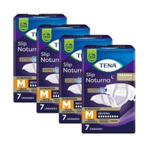 Kit 4 Fraldas Geriátricas Tena Noturna M c/28 unidades cada