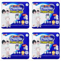 Kit 4 Fraldas Infantil Super Seca Calça MamyPoko XXG Pacote 18 Unidades cada
