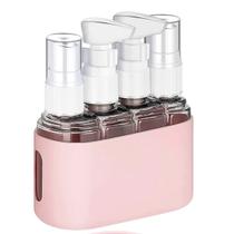 Kit 4 Frascos 50ml Creme Shampoo Viagem Cosméticos Skincare