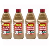 Kit 4 Frascos Óleo de Freio Dot4 Plus Varga 500ml Kit 4 Frascos Óleo de Freio Dot4 Plus Varga 500ml