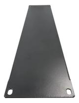 KIT 4 Frente Falsa 2u Para Rack 19 Polegadas Preta