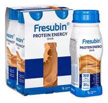 Kit 4 Fresubin Protein Energy Drink 200ml Cappuccino Freseni