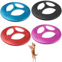 Kit 4 Frisbee 25cm Brinquedo Cães Disco Furacão Pet