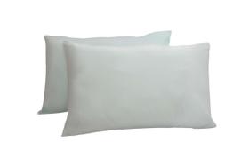 Kit 4 Fronhas 50X70Cm 100% Algodão Percal 200Fios Verde Água Kit 4 Fronhas 50X70Cm 100% Algodão Percal 200Fios Verde Água