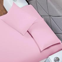 Kit 4 Fronhas 70 X 50 Soft Capa Travesseiro Envelope Rosa