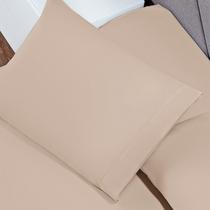 Kit 4 Fronhas 70cm x 50cm Soft Capa para Travesseiro Envelope 100% Poliéster 180 Fios Colorida