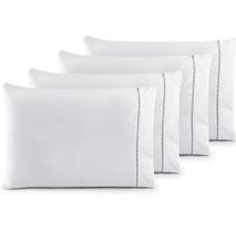 Kit 4 Fronhas com ponto palito. Hotelaria & Hospital 100% Algodão 400 Fio Kit 4 Fronhas com ponto palito. Hotelaria & Hospital 100% Algodão 400 Fio