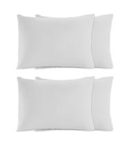 Kit 4 Fronhas em Malha Lisa Vivaldi Branco Kit 4 Fronhas em Malha Lisa Vivaldi Branco