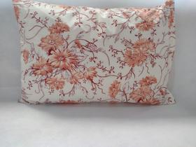 kit 4 fronhas estampadas com zíper - 100% algodão 160 fios