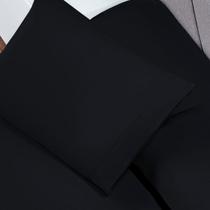 Kit 4 Fronhas Percal 180 Fios 70cm x 50cm Soft Capa para Travesseiro Envelope Colorida
