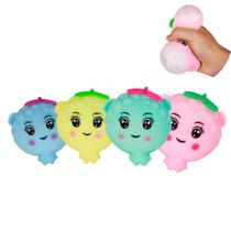 Kit 4 Frutinhas De Apertar para Alívio do Estresse