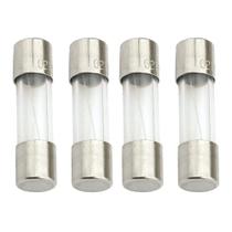 Kit 4 Fusível De Vidro 5 A Extensão Filtro Linha Segurança Energia Eletrica Proteção Sobre Carga