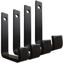 Kit 4 Gancho Cantoneira Suporte 8 Cm Ferro Prateleira Mão Francesa Kit 4 Gancho Cantoneira Suporte 8 Cm Ferro Prateleira Mão Francesa