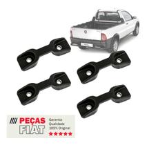 Kit 4 Gancho Da Caçamba Original Fiat Strada / Toro 51706391 Kit 4 Gancho Da Caçamba Original Fiat Strada / Toro 51706391