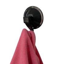 Kit 4 Gancho Preto Para Pendurar Toalha De Banho Rosto Kit 4 Gancho Preto Para Pendurar Toalha De Banho Rosto