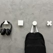 Kit 4 Ganchos de MDF laminado Gamer