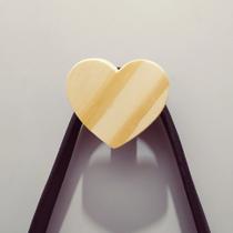 Kit 4 Ganchos de parede Coração