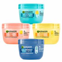 Kit 4 Garnier Hidratante Facial Antimanchas, Antissinais, Antiacne e Hialurônico