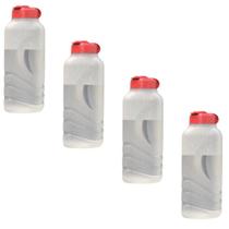 Kit 4 Garrafa de Agua Para Geladeira 1 Litro Graduada 1000ml Retangular Portátil Transparente Antivazamento Arcaplast - Arca Plast