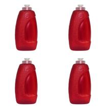 Kit 4 Garrafa de Agua Para Geladeira 2L Modelo Pop ArcaPlast 2 Litros Transparente 2000ml