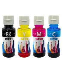 Kit 4 Garrafa refil de Tinta GT51 GT52 GT 5810 5820 5822 Inova Ink