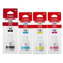 Kit 4 Garrafas De Tinta Original Mega Tank GX6010 GX7010 - canon