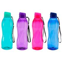 Kit 4 Garrafas Monaco FlipTop 650 ml