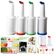 Kit 4 Garrafas para Barman Storen Pour 850 ml Cores Sortidas