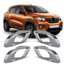 Kit 4 Gatilho Maçaneta Interna Kwid 2017 18 19 20 21 Cromada Kit 4 Gatilho Maçaneta Interna Kwid 2017 18 19 20 21 Cromada