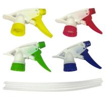 Kit 4 gatilhos borrifador plastico 32cm - clink