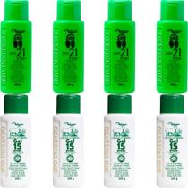 Kit 4 Gel Detonador com 21 Ervas 200g + 4 Gel 15 Ervas Com Sebo de Carneiro 200g