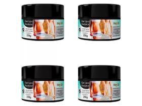 Kit 4 Gel Lipo Redutor Termo Ativado 250g - Mary Life
