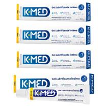 Kit 4 Gel Lubrificante Íntimo K-med 4x50g - Cimed Kit 4 Gel Lubrificante Íntimo K-med 4x50g - Cimed