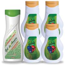 Kit 4 Gel Nocauteador com arnica gel Massageador reduz inflamação e 1 Gel de Arnica alivio rapido