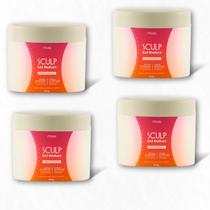 Kit 4 gel redutor de medidas anti celulite termoterapia 500g