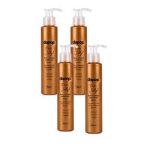 Kit 4 Geleia Corporal Iluminadora Bronze Dapop 120ml Kit 4 Geleia Corporal Iluminadora Bronze Dapop 120ml