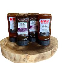 Kit 4 Geleias de Pimenta Agridoce 2 Defumada 2 Alho Caramelizado Kit 4 Geleias de Pimenta Agridoce 2 Defumada 2 Alho Caramelizado