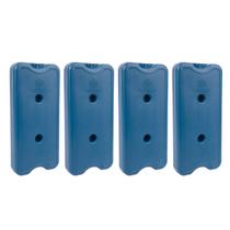 Kit 4 Gelo Placa Gel Artificial Reutilizável Rígido 1000ml