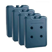 Kit 4 Gelo Placa Reutilizável 500ml Ideal Para Cooler Caixa Térmica Isopor