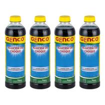 Kit 4 genco algicida de choque - 1l