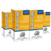 Kit 4 Giacoccide Para Tratamento Giárdia 170Mg Mon Ami - 20Comprimidos